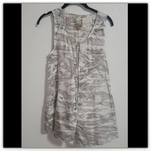 NWT Da-Nang embroidered tunic sleeveless top size xs